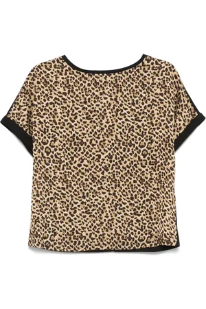 Liu Jo Leopardmönstrad blus