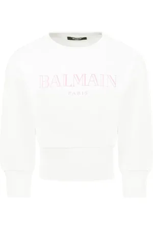 Balmain Sweatshirt med logotyp