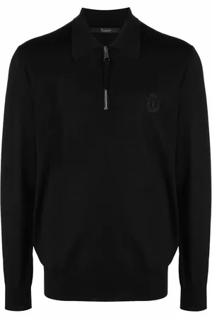 BILLIONAIRE Pikétröja med logotyp