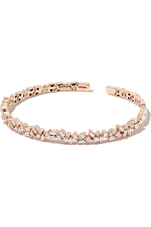 Suzanne Kalan Diamantarmband i 18K gult guld