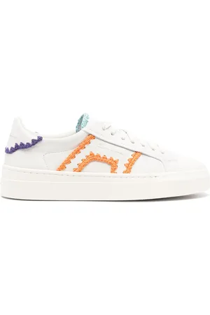 santoni Sneakers med kontrastkant