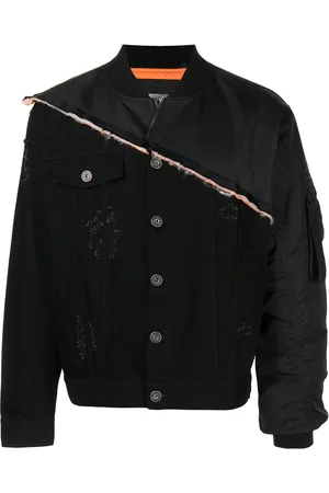 MOSTLY HEARD RARELY SEEN Jeansjacka med lappdesign