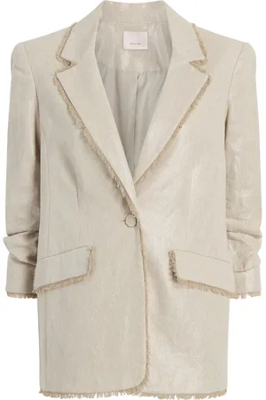 Cinq A Sept Blazer med fransdetalj