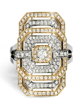 Statement My Way diamantring i 18K roséguld och sterlingsilver