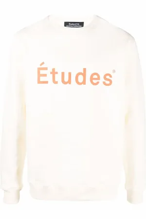 Etudes Sweatshirt med logotyp