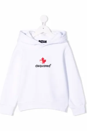 Dsquared2 Hoodie med logotyp