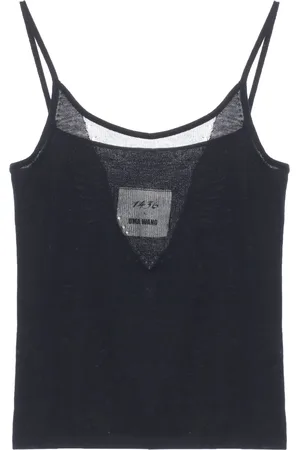 UMA WANG Hollow kashmirtopp