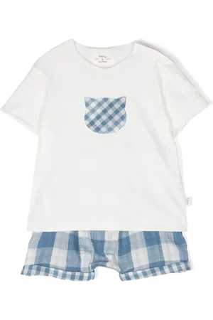 TEDDY & MINOU Shorts med lappdetalj