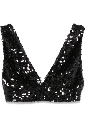 Serafini Croptop med paljetter