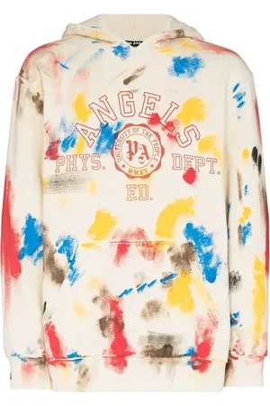 Palm Angels Mönstrad hoodie
