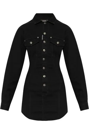 Dsquared2 Skjortklänning med logotypmärke