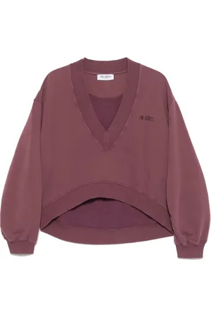 The Attico Sweatshirt med broderad logotyp