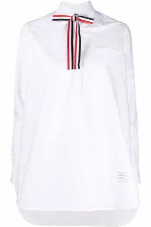 Thom Browne RWB skjorta med rosett