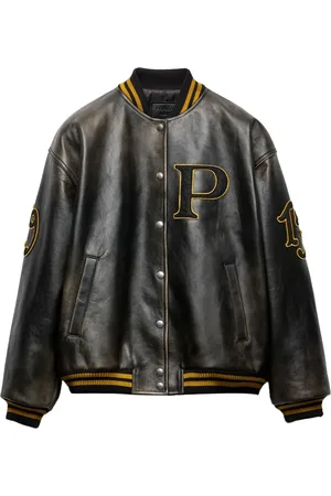 Prada Bomberjacka med logotypapplikation