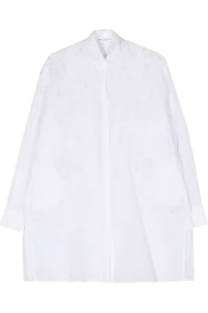 ERMANNO SCERVINO Skjorta med blomma