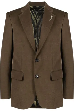 Roberto Cavalli Enkelknäppt blazer