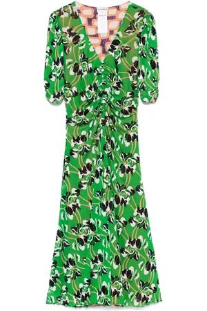 Diane von Furstenberg Koren midiklänning