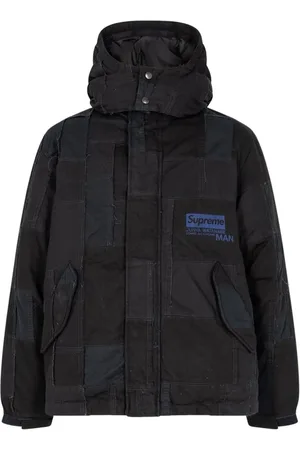 Supreme X Junya Watanabe puffjacka med lappdesign