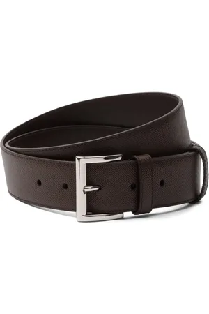 Prada Läderbälte med logotyp