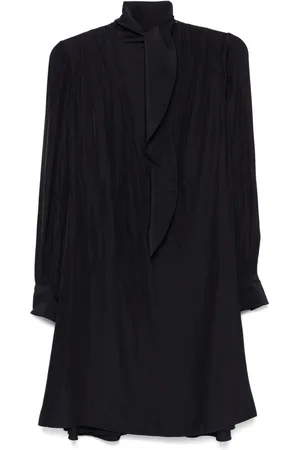 Lanvin Draperad miniklänning