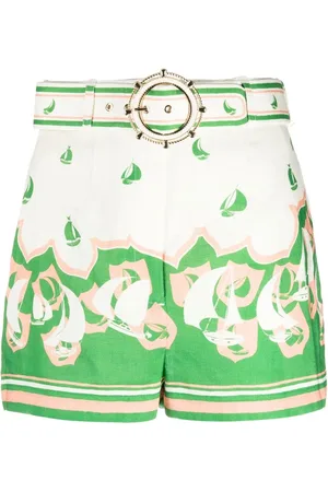 ZIMMERMANN High Tide seglarshorts med bälte