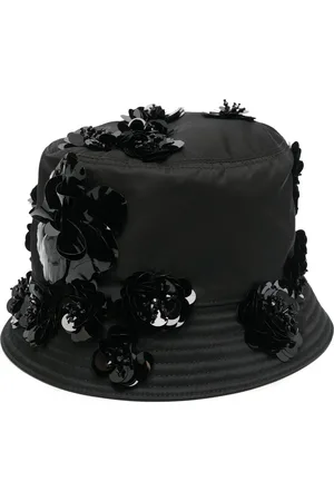 Prada Fiskehatt med blomma