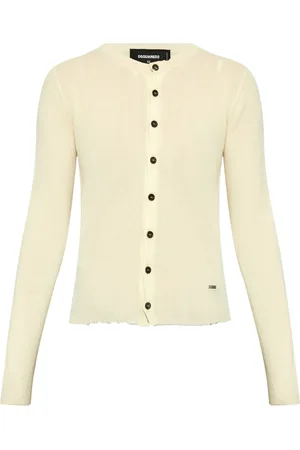 Dsquared2 Kofta med rundad hals
