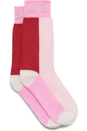 Marni Intarsiastickade strumpor med logotyp