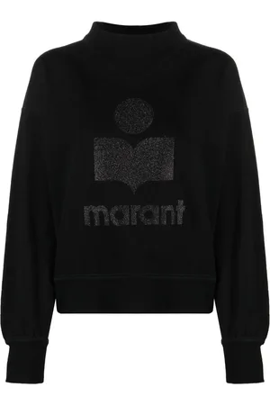 Marant Etoile Moby tröja med logotyp