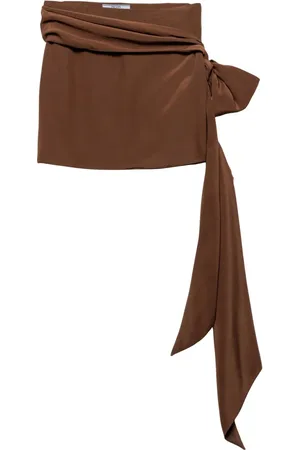 Prada Minikjol i crepe de chine