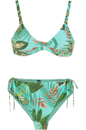 Lygia & Nanny Marcela bikini med tropiskt tryck