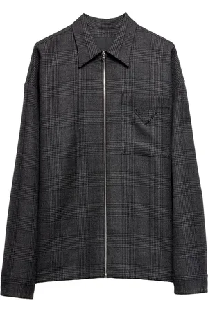 Prada Skjorta med dragkedja