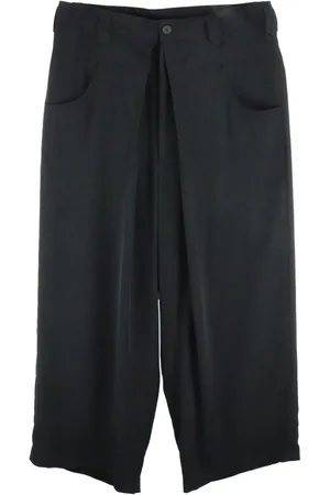 YOHJI YAMAMOTO Byxor med vida ben