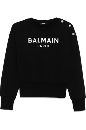 Balmain Sweatshirt med logotyp
