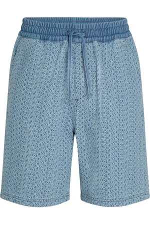 Karl Lagerfeld Jeansshorts med logotyp