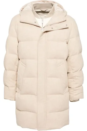 LARDINI Puffjacka med lagerdesign