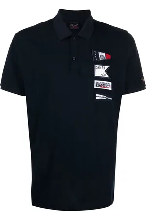 Paul & Shark Pikétröja med logotypmärke