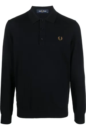 Fred Perry Pikétröja med broderad logotyp