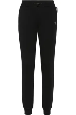Philipp Plein Sweatpants med broderad logotyp