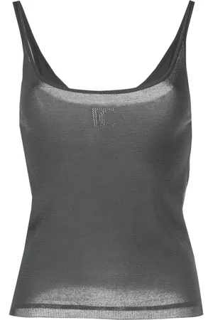 Low Classic Stickad perforerad topp