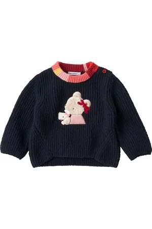 Familiar Tröja med björnapplikation