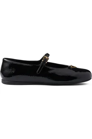 Prada Ballerinaskor i läder