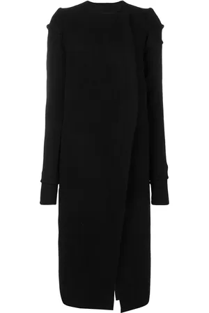 Rick Owens Cut out jersey coat