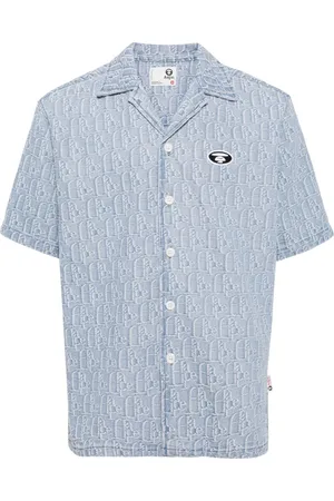 A Bathing Ape Mönstrad pikétröja