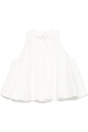 Balmain Mönstrad blus med rosett