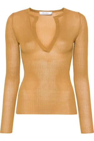 Max Mara Saggina ribbad tröja