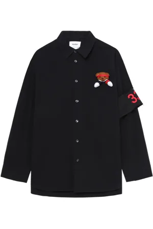 DOUBLET Support group bear skjorta