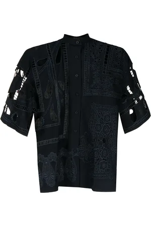 BIYAN Blus med utskuren detalj