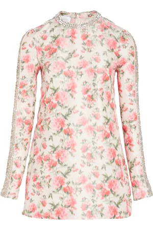 Giambattista Valli Botanical långärmad klänning