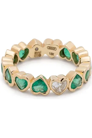Shay Diamantring i 18K gult guld